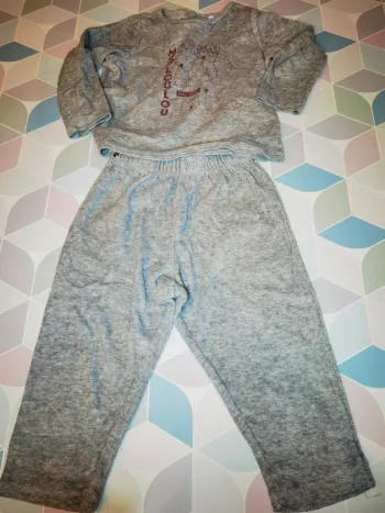 A3475 - pyjama 2 pièces garçon 36 mois