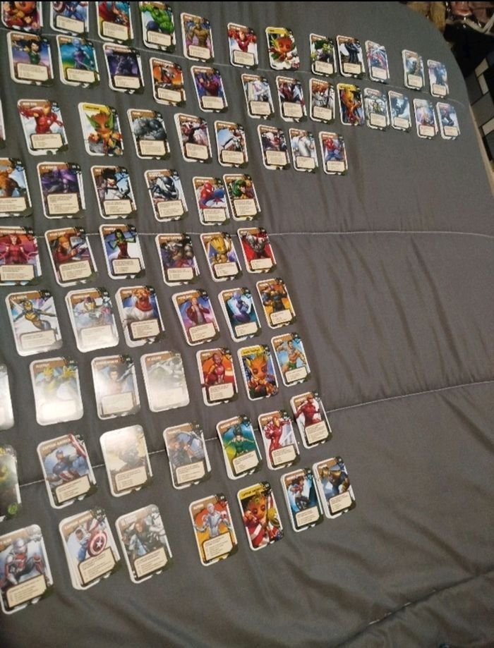 Carte Marvel complet du 1 au 108 - photo numéro 4