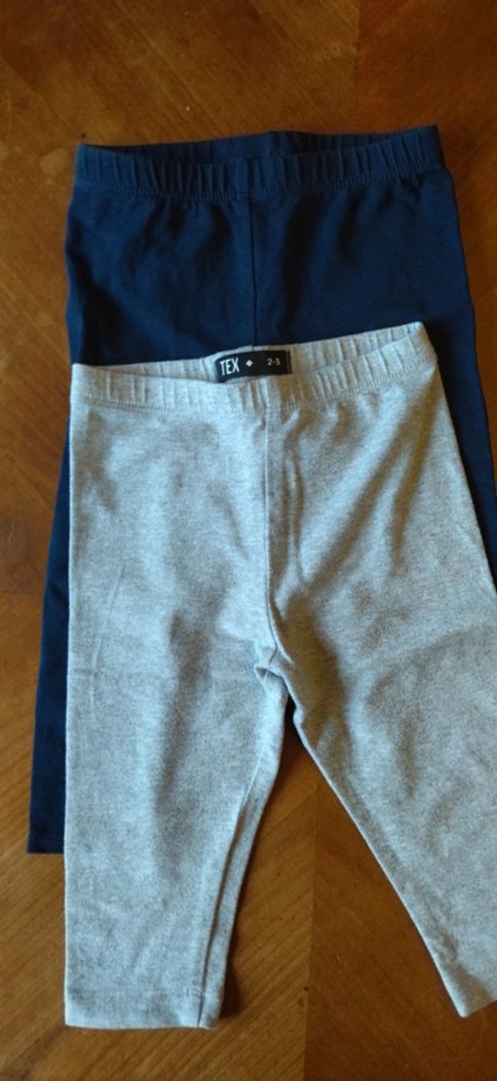 4 pantalons fille taille 18 mois