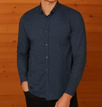 Chemise Homme à Motifs – taille M