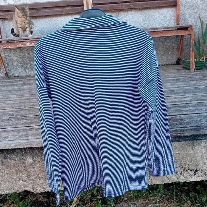 Veste légère d été à rayures marine Vila S - photo numéro 3