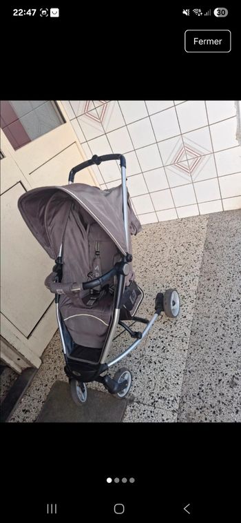 Poussettes pour bébés.