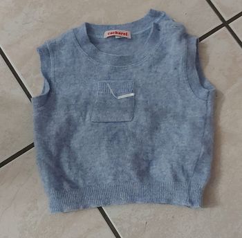 Pull sans manche cacharel