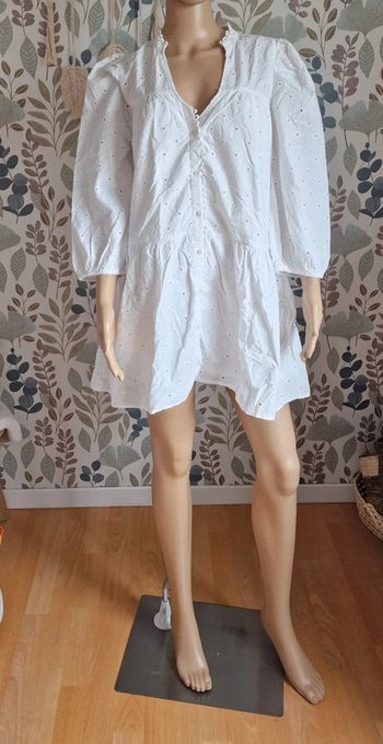 Robe Zara blanche m