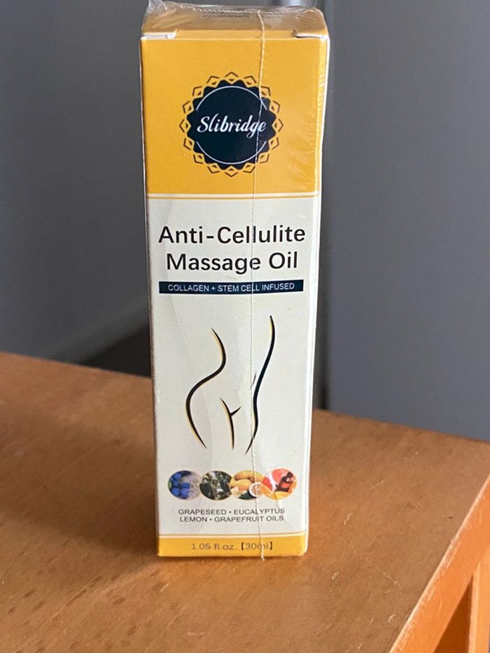 Huile massage anti cellulite