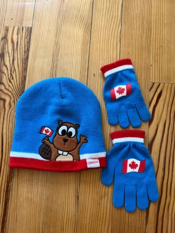 Bonnet + gants Canada