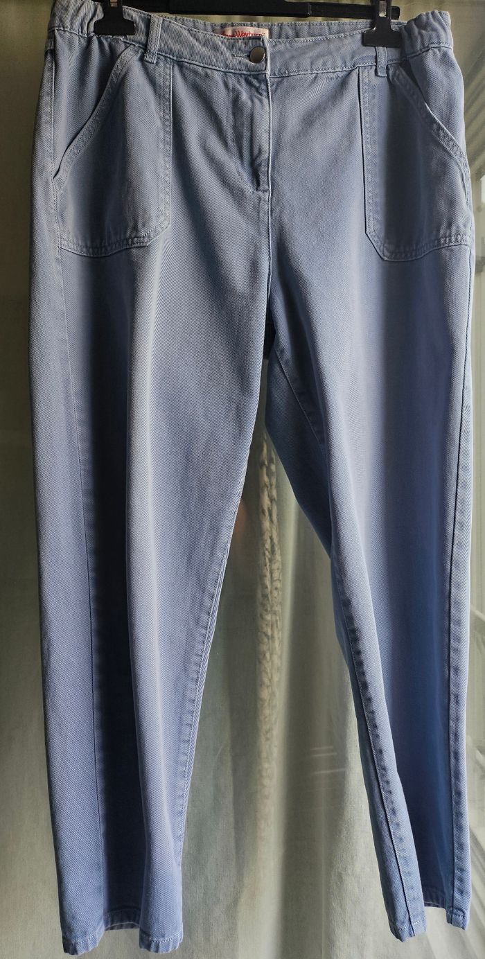 Pantalon bleu clair