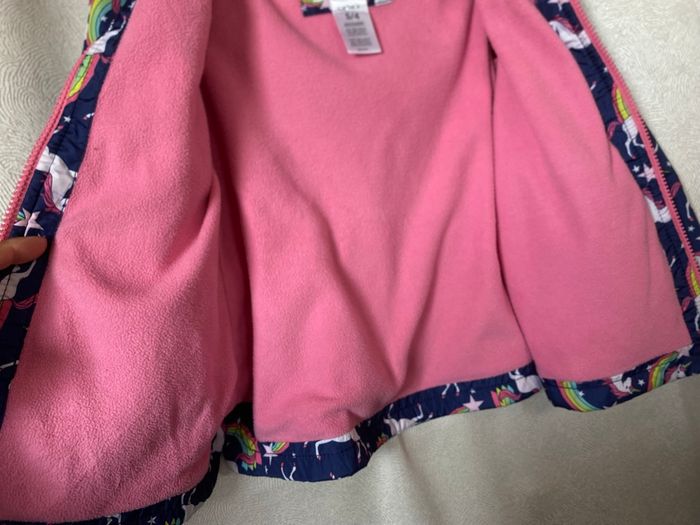 Veste imperméable Carter's Unicorn Shooting Star 4 ans - photo numéro 7