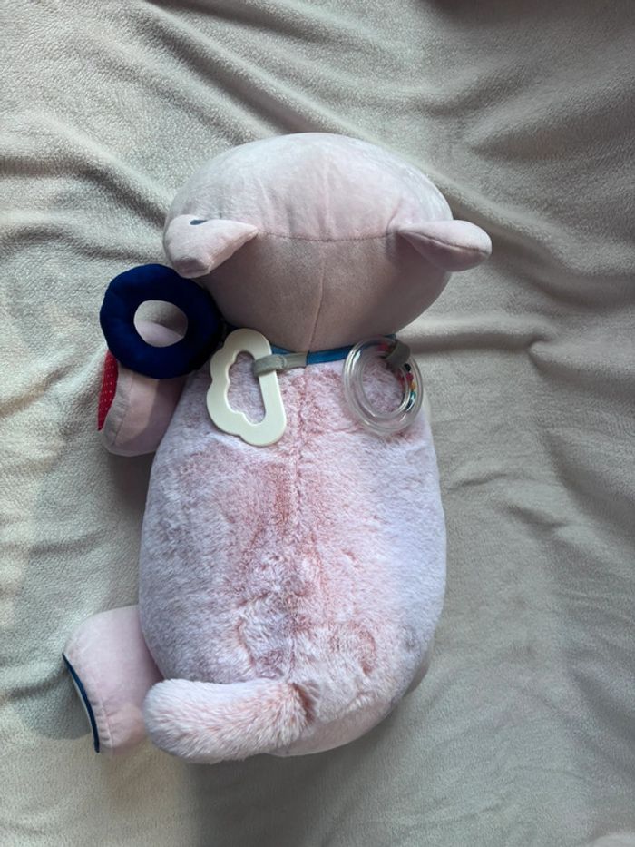 🌸Maxi peluche éveil chat rose oxybul🌸 - photo numéro 2