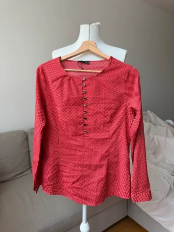 Jolie blouse vintage 42/XL à pois