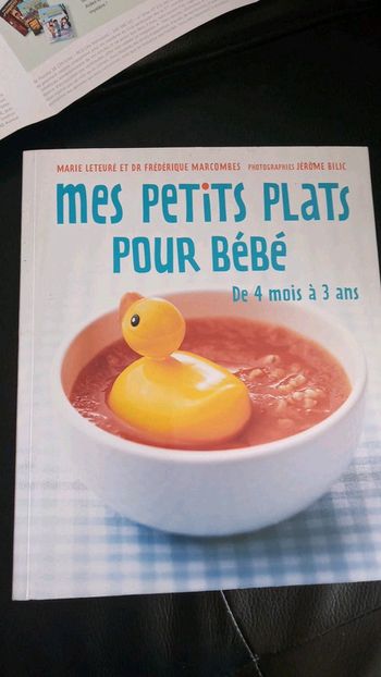 Livre de recettes pour bébé