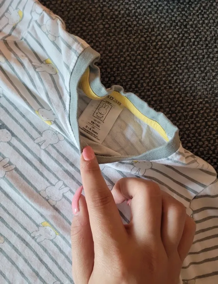 Pyjama été fille 2 pièces 3-4 ans - photo numéro 4