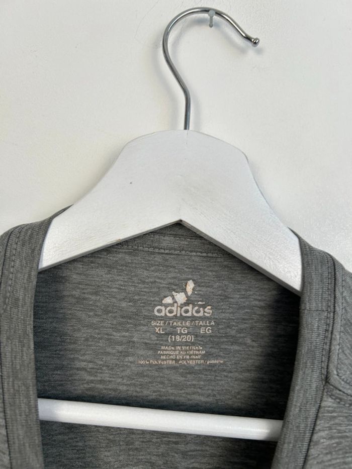 T-shirt Homme Adidas Gris | Taille S | Très Bon État | #TM87 - photo numéro 3