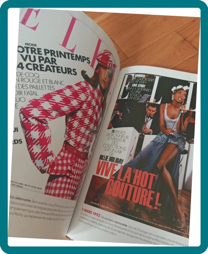 Livre "ELLE Mode – 600 couvertures de 1945 à nos jours" Histoire du style, iconographie - photo numéro 8