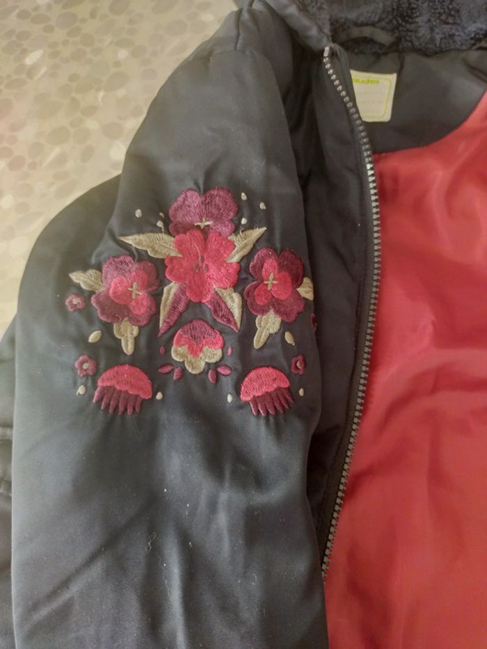 Manteau bleu marine fille 8 ans Vertbaudet - photo numéro 5