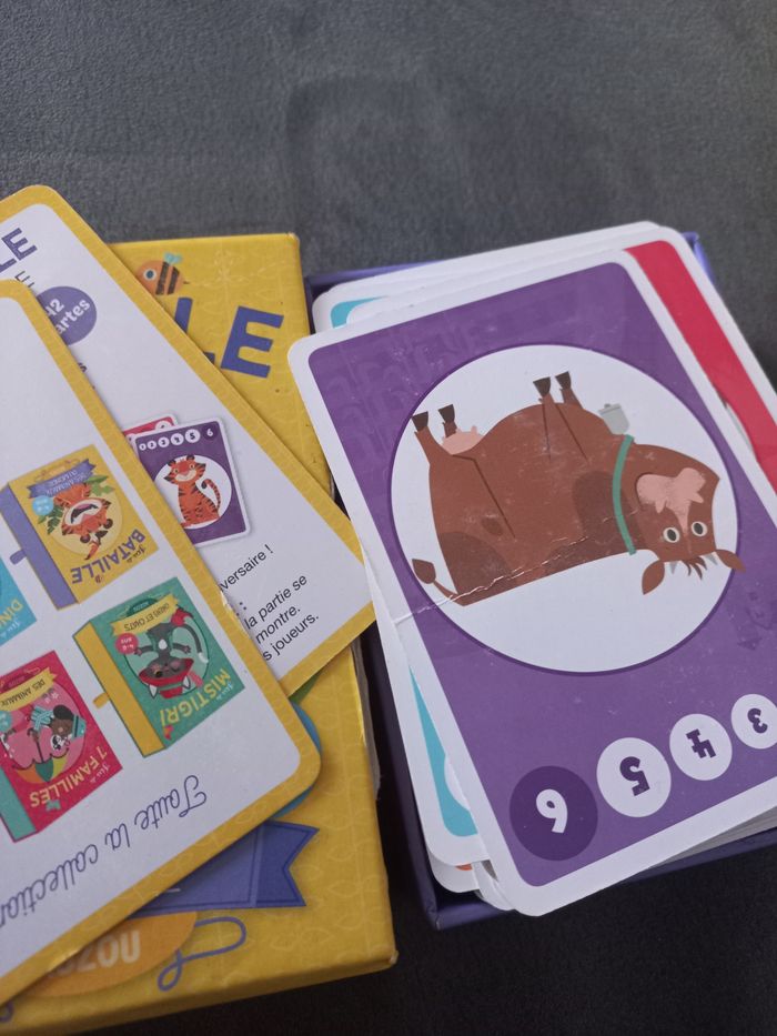 Jeu de bataille auzou des animaux du monde - photo numéro 4