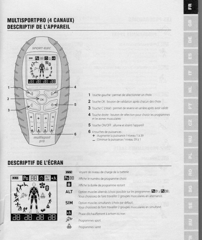 Ceinture Sport-Elec - photo numéro 2