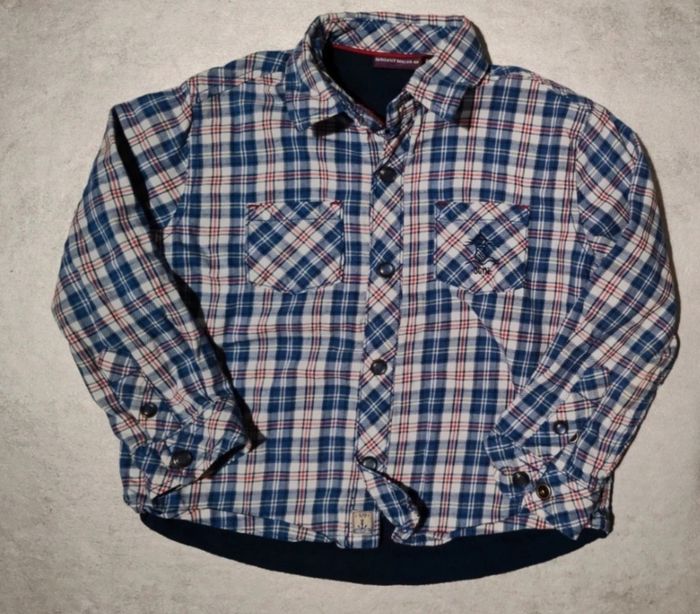 Chemise garçon doublée 2 ans