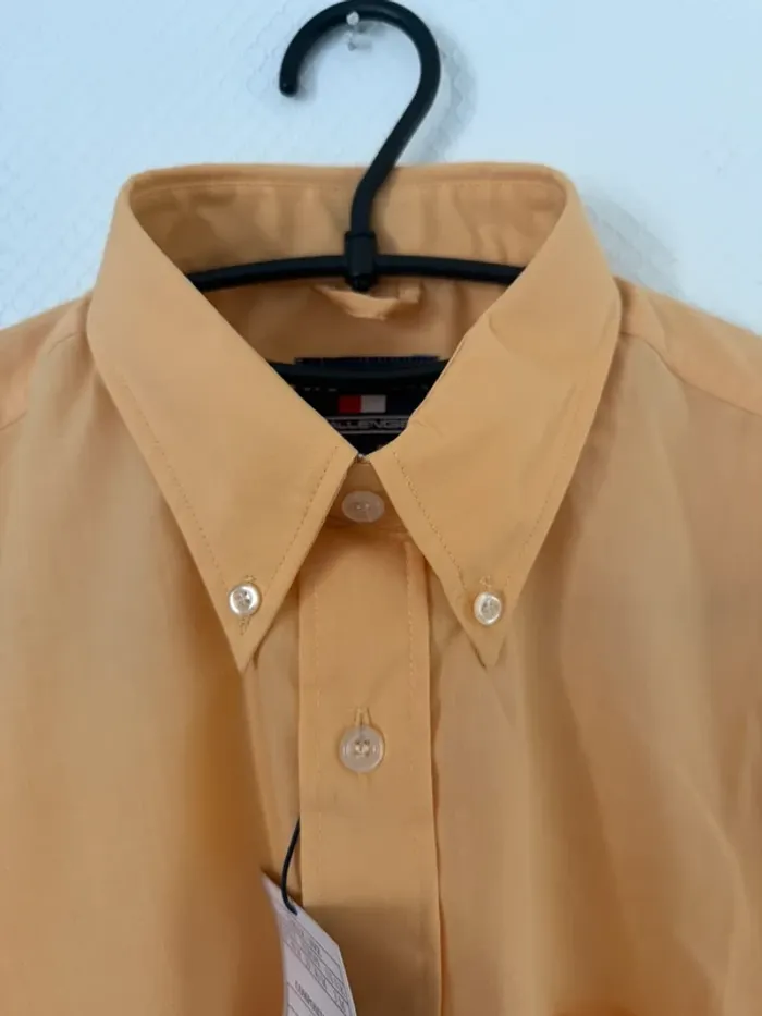 Chemise manche courte orange neuve taille M challenger - photo numéro 5