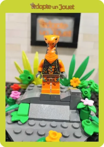 Lego - Figurine Ninjago - njo0717 - Cobra Mechanic / Sneaky Snake