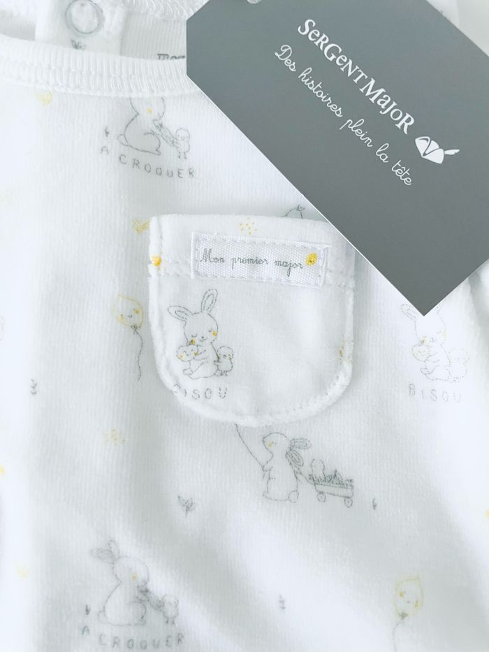 Lot de 2 pyjamas en velours Sergent Major - photo numéro 3