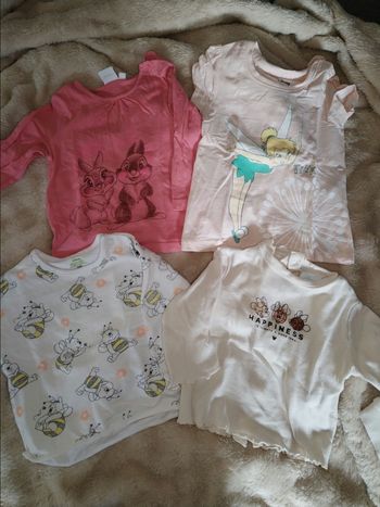 Lot tee-shirt Disney