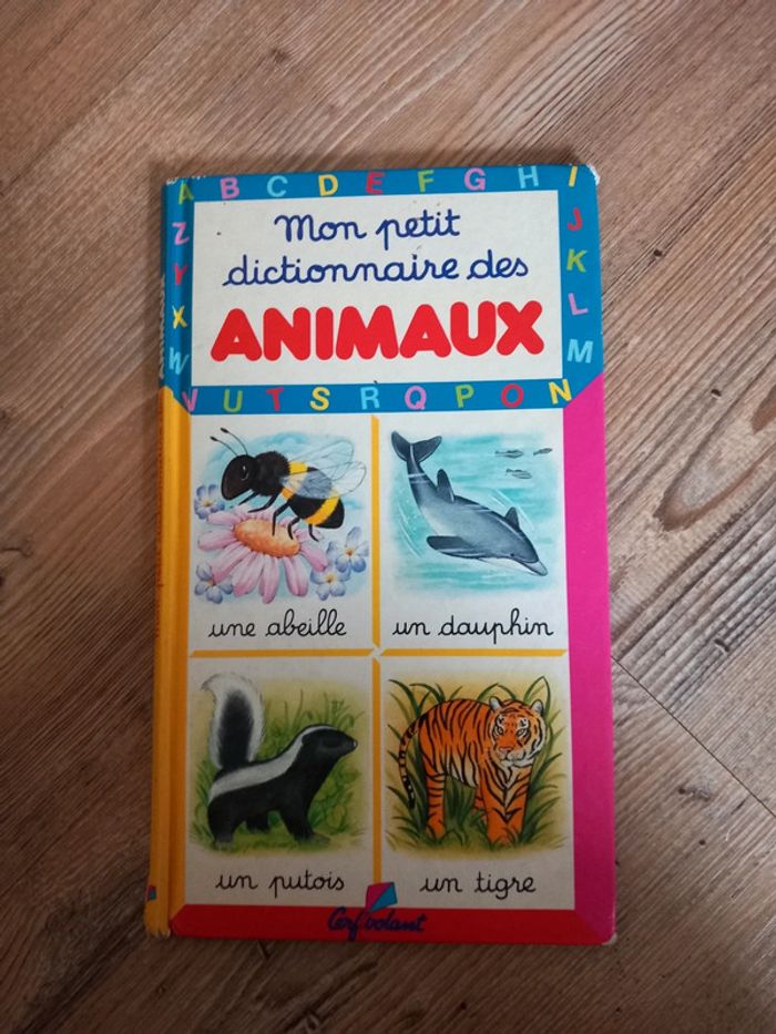 Livre mon petit dictionnaire animaux