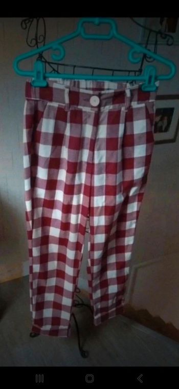 Pantalon lefties taille S à carreaux 👻
