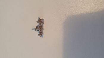 Boucle d'oreille étoiles neuve