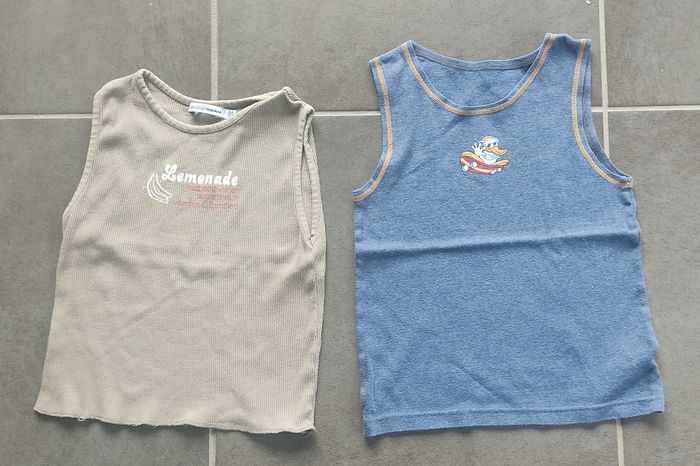 Débardeurs 6 ans Obaibi et Kiabi