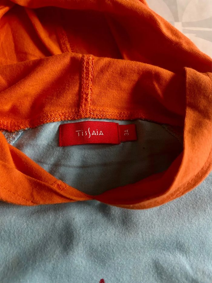 T shirt garçon - 3 ans - Tissaia - en très bon état - photo numéro 3