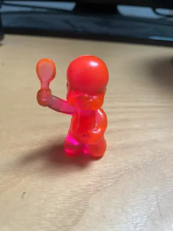 Figurine Vintage Magic Babies Numero 22 orange Fluo (1990)