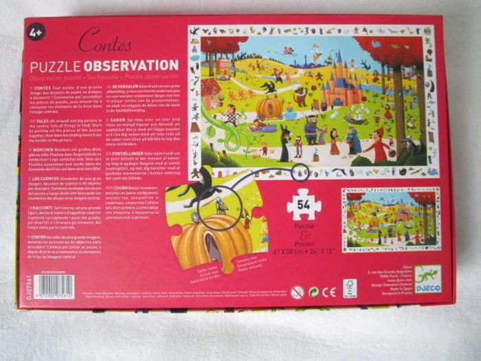 Puzzle Djeco 54 pièces TBE - photo numéro 3