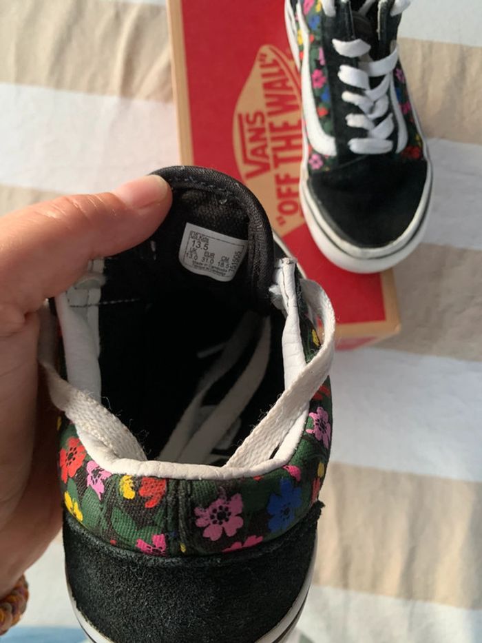 Vans fleuries pointure 31 - photo numéro 8