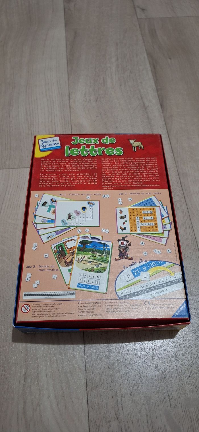 🧩 Jeu de lettres Ravensburger – Très bon état – Jeu éducatif 5 ans et + - photo numéro 2