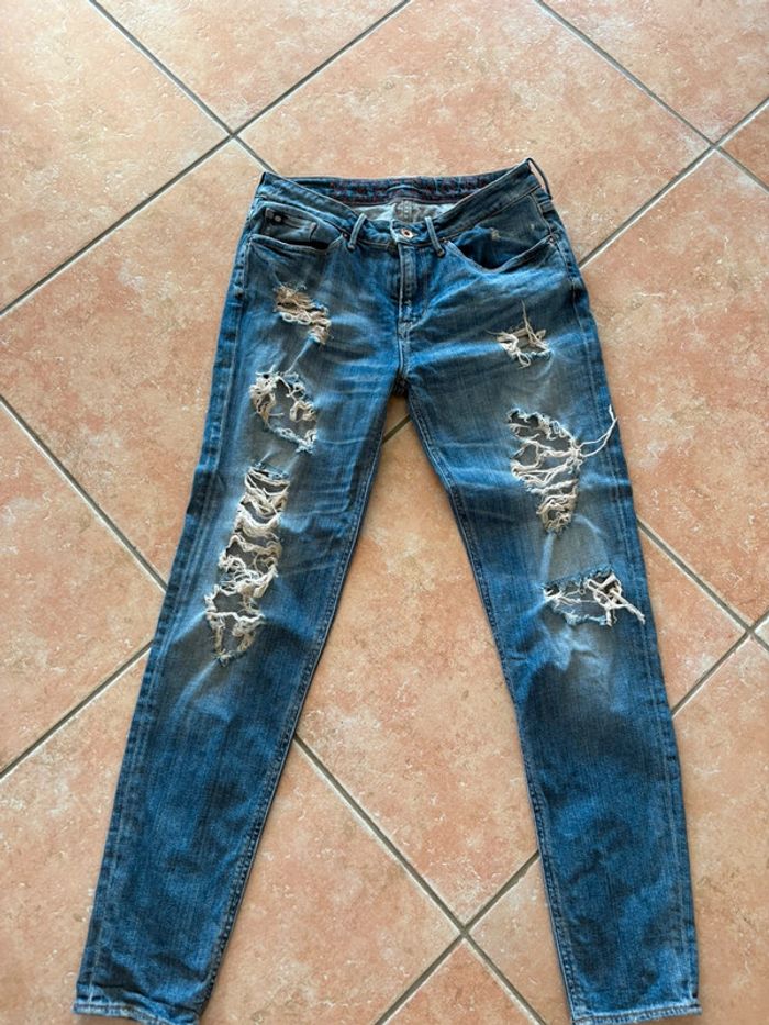 Jean bleu taille 34 - photo numéro 2
