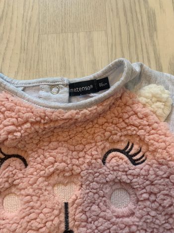 Robe sweat-shirt polaire fille