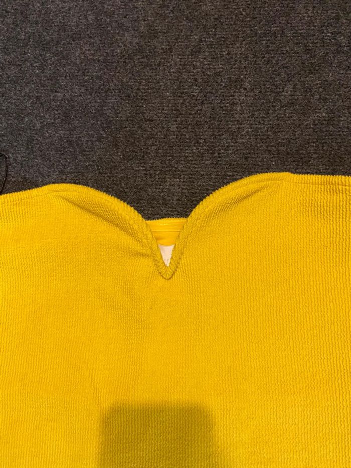 Robe bustier jaune - photo numéro 5