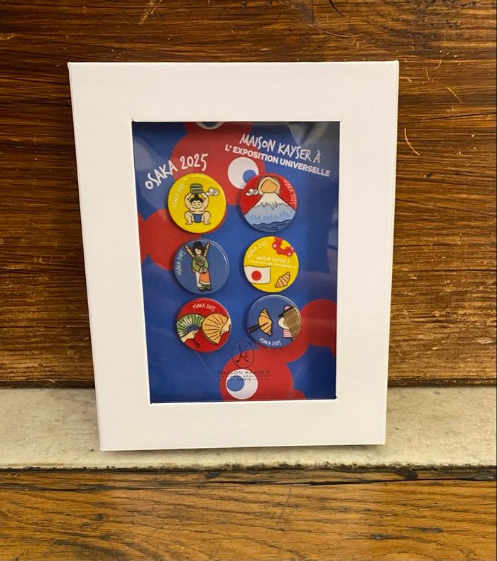 Boîte collection 6 fèves de l’exposition Osaka 2025