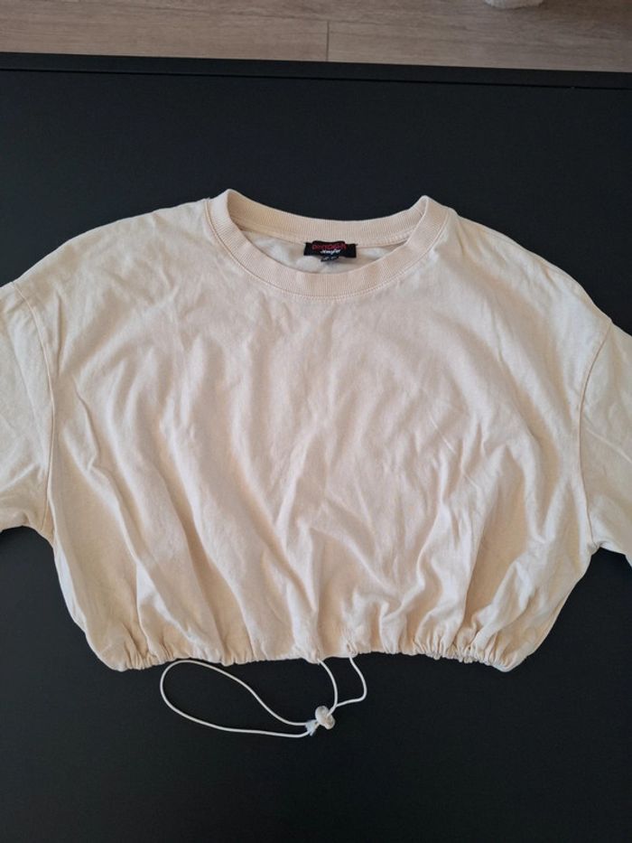 Tee-shirt crop top - photo numéro 3