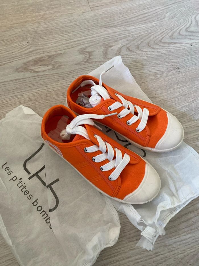 Baskets tennis lpb les p’tites bombes pointure orange 30 Neuves - photo numéro 2