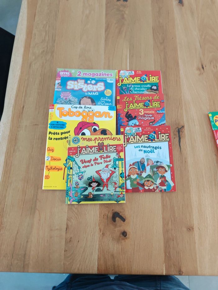 Lot de 7 magazines enfants Neufs