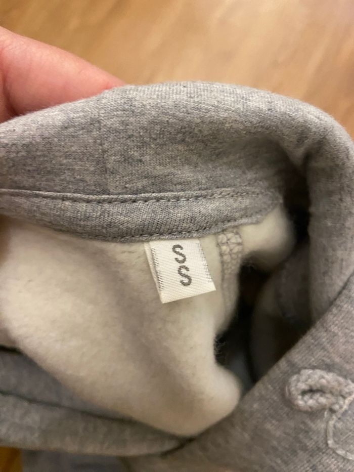 Sweat-shirt gris femme S - photo numéro 7