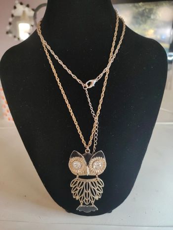 Sautoir chouette articulée