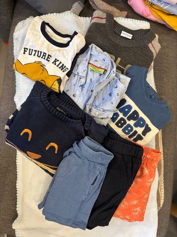 Lot de vêtements garçon 18/36 mois