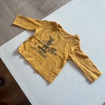 Maillot manche longue taille 3 mois (56/62 cm)