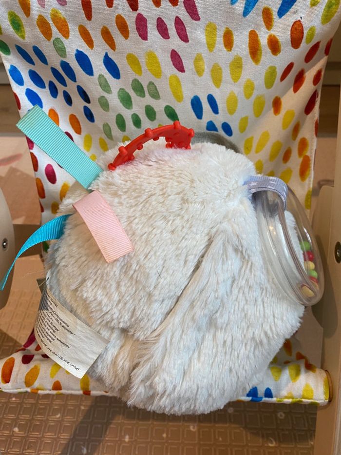 Peluche lumineuse multicolore boule blanche Sensibul - photo numéro 2