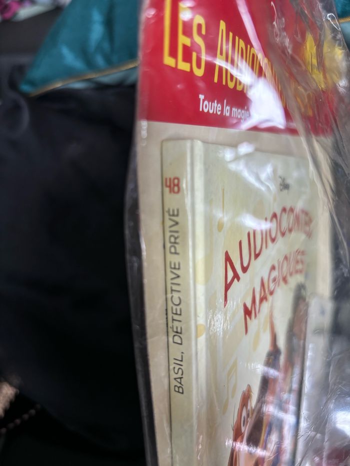 Figurine + Livre Basil Détective Privé n 48 Les Audiocontes Magiques Disney Altaya - photo numéro 3