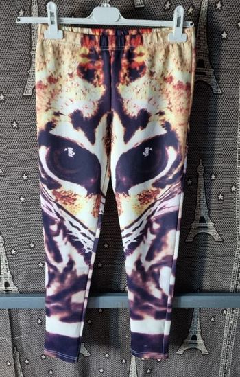 Pantalon legging imprimé taille M