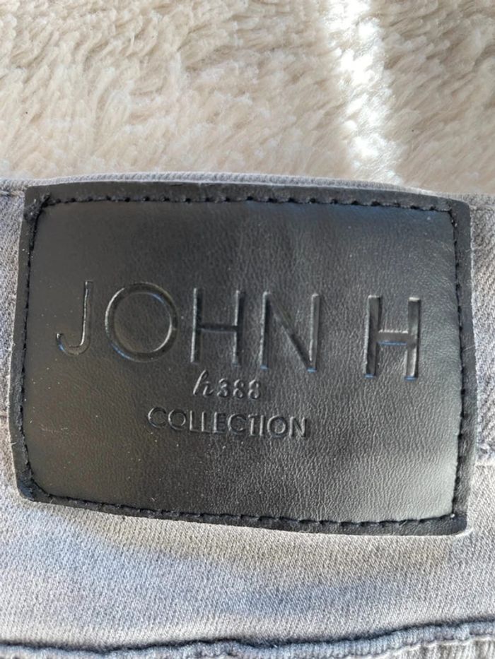 Jean troué gris John H - photo numéro 9